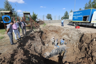 Arıza kısa sürede giderildi 