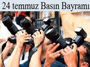 24 Temmuz gezeteciler ve basın bayramı