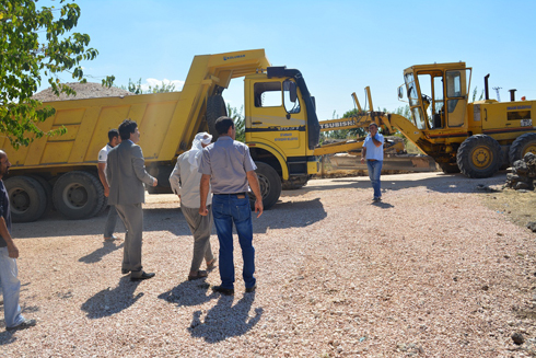 BELEDiYE'DEN KA–YLERDE A‡ALIŞMA SEFERBERLiĞi