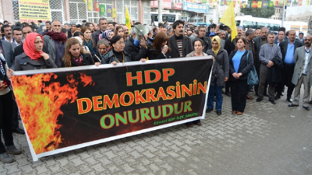 Ergani'de Berkin Ve HDP için Eylem