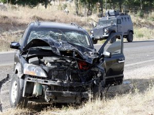 Bismil'de trafik kazası: 1 ölü, 3 yaralı