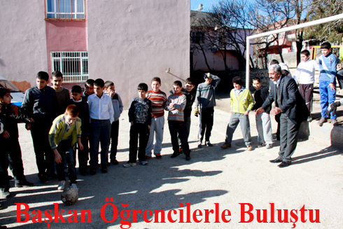 Başkan A–ğrencilerle Buluştu