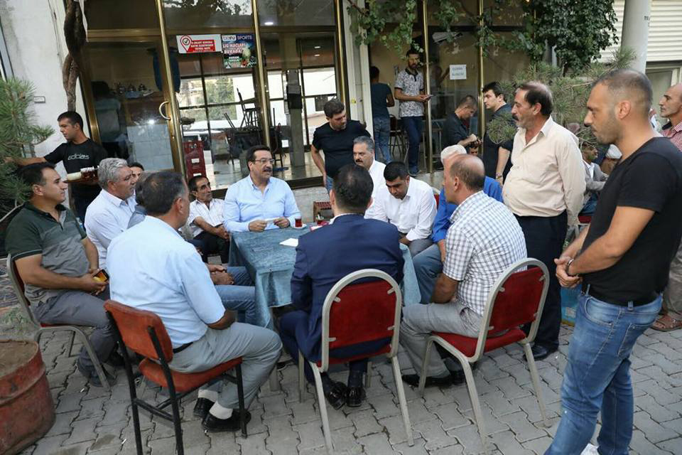 BAŞKAN ATiLLA ERGANi'Yi ZiYARET ETTi