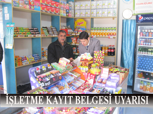 iŞLETME KAYIT BELGESi UYARISI