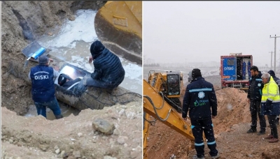 DİSKİ, Ergani’de arıza onarımında sona geldi