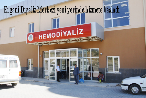 Ergani Diyaliz Merkezi yeni yerinde hizmete başladı