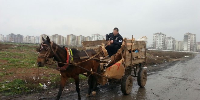Diyarbakır'da film gibi at arabasıyla kapkaç olayı