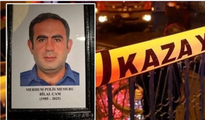 Diyarbakır’da görevli polis kazada can verdi