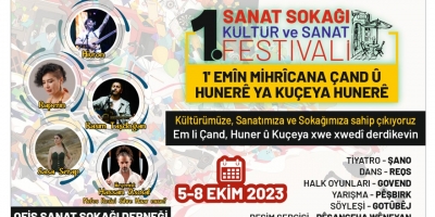 Diyarbakır’da ücretsiz festival: 5 sanatçı konser verecek