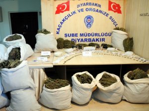 Diyarbakır'da uyuşturucu operasyonları