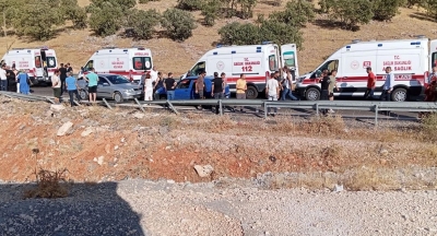 Eğil-Diyarbakır karayolunda kaza