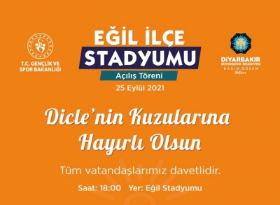 Eğilli gençler stadına kavuştu 