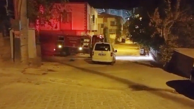 Ergani’de evin bodrumunda yangın!