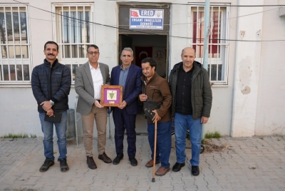 Ergani Belediye Eş Başkanları Rehabilitasyon Merkezlerini Ziyaret Etti