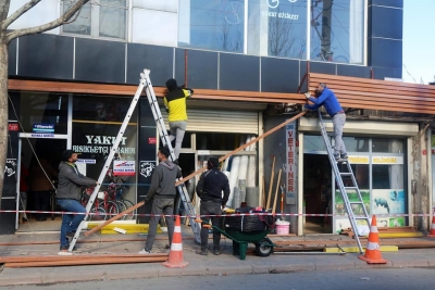 Ergani Belediyesi yoğun kar yağışının ardından çalışma başlattı