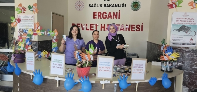 Ergani Devlet Hastanesi’nde El Hijyeni Günü Etkinliği Düzenlendi