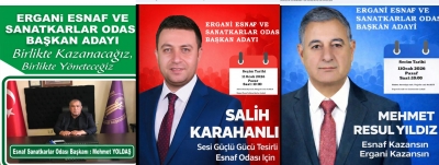 Ergani Esnaf Odası Seçime Gidiyor 