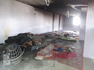 Ergani'de 1 cami daha ateşe verildi