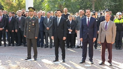 Ergani'de 10 Kasım Atatürk'ü Anma Töreni