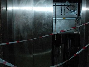 Ergani'de asansör kazası
