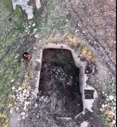 Ergani’de bir yeraltı şehri: Yol yok, giriş yasak!