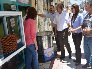 Ergani'de esnaf ziyareti