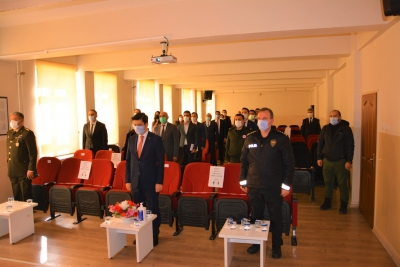 Ergani'de İstiklal Marşı'nın kabulü töreni