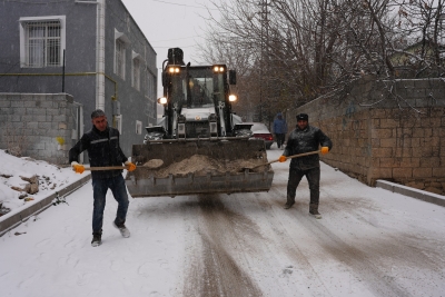 Ergani'de Kar Alarmı: Belediyeden Uyarı