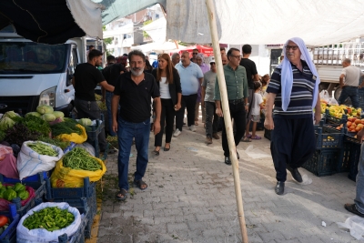 Ergani’de Pazar yeri 4 yıl sonra hizmete açıldı
