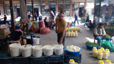 Ergani’de yaz geldi, peynir sezonu açıldı
