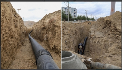 Ergani'de yeni altyapı çalışmaları başladı