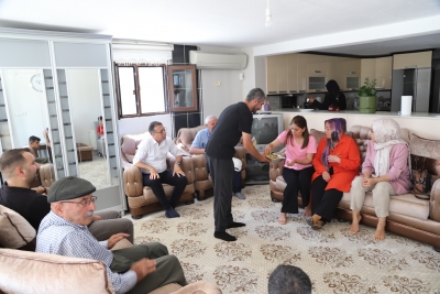 Eş Başkanlardan, Bayram ziyaretleri
