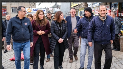 Eşbaşkan Bucak, Ergani’de incelemelerde bulundu