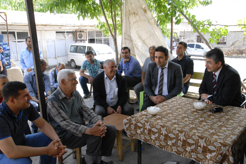 KAYMAKAM HAL ESNAFINI ZiYARET ETTi