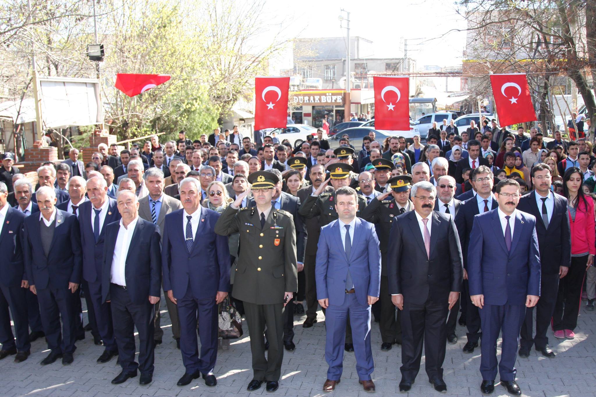 Ergani'de 18 Mart Şehitleri Anma Günü Kutlandı