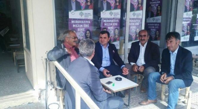 Ak Partili Adaydan HDP'ye Ziyaret
