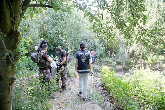 Hevsel Bahçeleri'nde uyuşturucu operasyonu