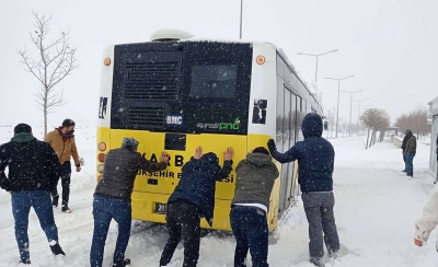 İki ilçede otobüs seferleri yeniden başladı