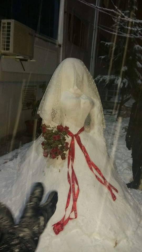 Kardan gelin yaptılar