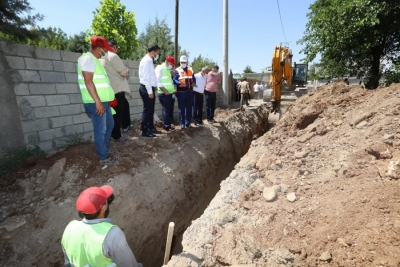 Karpuzlu’da altyapı sorunu çözülüyor 