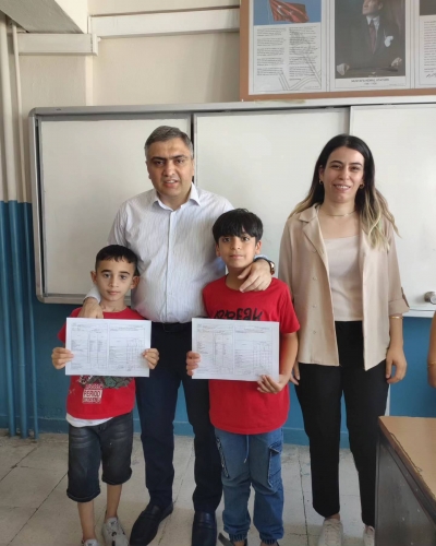 Kaymakam, karne sevincine ortak oldu