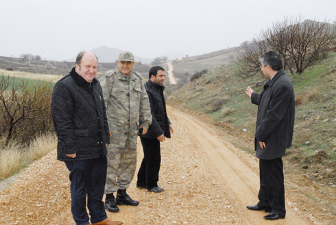 Köy Yolları Denetlendi