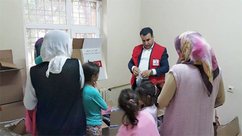 KIZILAY'DAN YARDIM KAMPANYASI