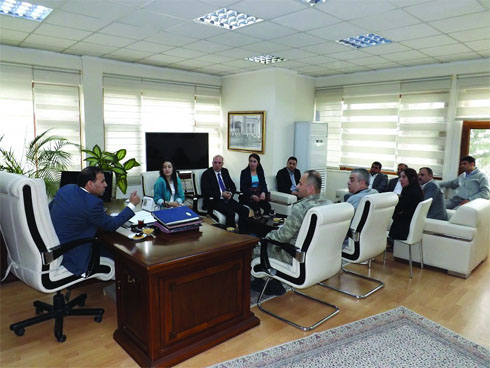 SEA‡iM GAœVENLiĞi TOPLANTISI YAPILDI