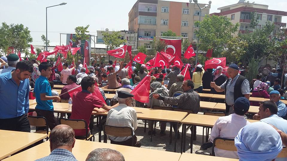 Ergani'de 'Demokrasi Yürüyüşü'