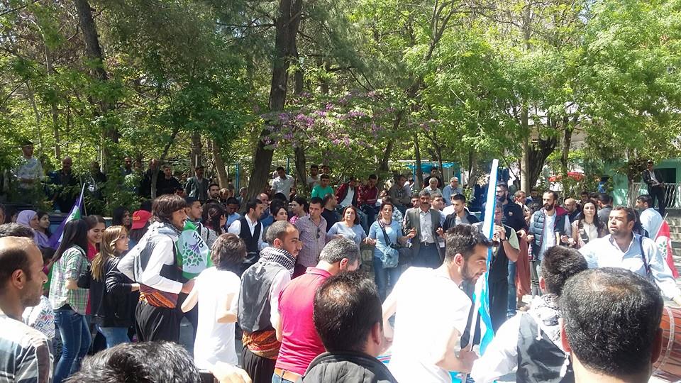 Ergani'de 36 yıl sonra 1 Mayıs kutlandı