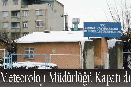 Meteorolojı Müdürlüğü Kapatıldı