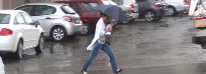 Mevsimin ilk yağmuru yağdı