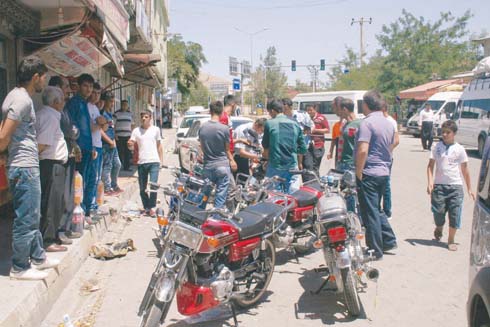 Plakasız Motosikletler Toplatıldı