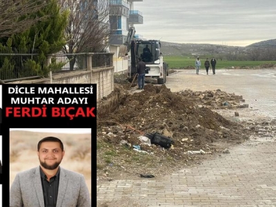 Muhtar Adayı Biçak, mahallesini aydınlattı